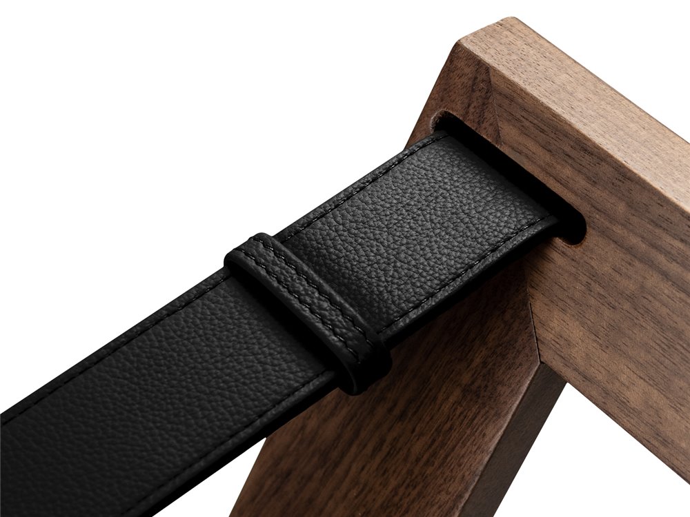 Porte-ceinture bois noir
