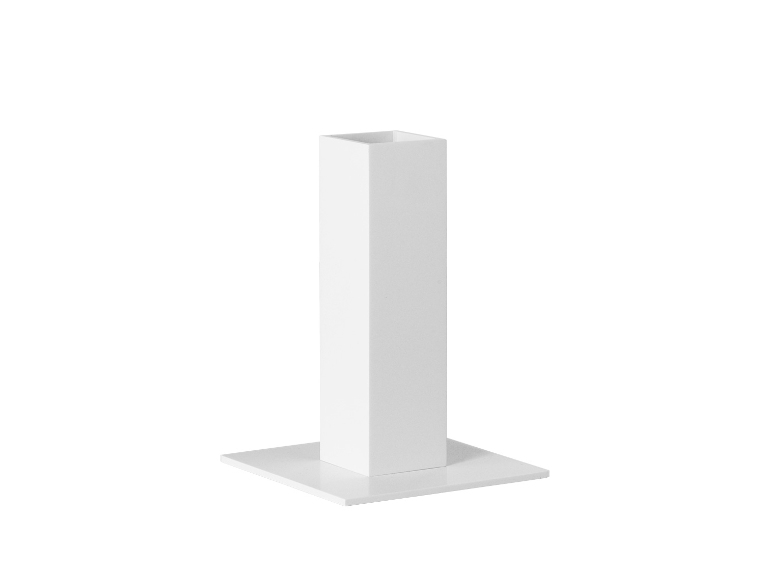 Cube Réhausse Evolution 5 Cotes 25x25x25 cm Surface Solide Blanc