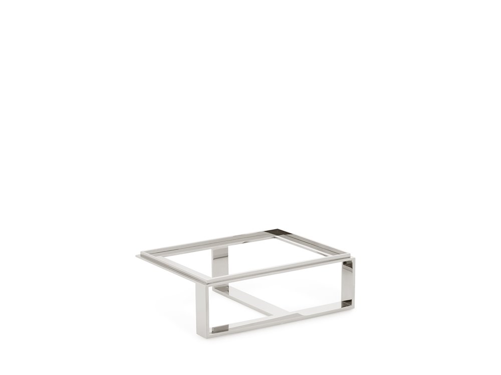 Horizon Stand Silver Plated H7cm L18x18cm 