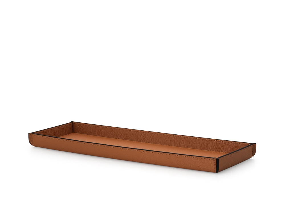 Vendôme Camel Leather Tray